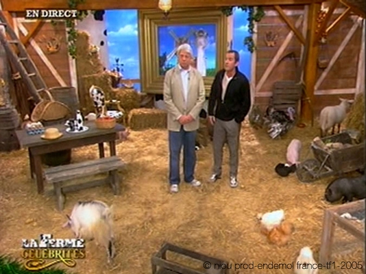 ©| michèle sarfati | télédéko | La ferme célébrités 2 | Niou prod - Endemol France | TF1 | 2005