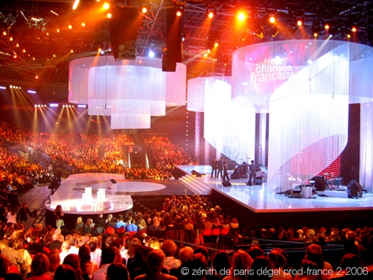 ©| michèle sarfati | télédéko | La fête de la chanson française | Zénith de Paris Dégel prod | France 2  | 2006