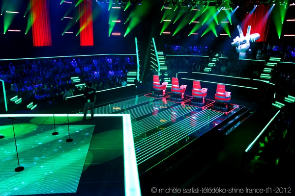 ©| michèle sarfati | télédéko | THE VOICE | Shine France | TF1 | 2012